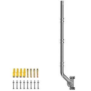 Universal Heavy Duty 430 Stainless Steel Antenna Mount & Mast J-Pole Bracket for Outdoor Antennas, Starlink, Weather Stations, WiFi Extenders, 1.38" Diameter Universal Heavy Duty 430 Stainless Steel Antenna Mount & Mast J-Pole Bracket for Outdoor Antennas, Starlink, Weather Stations, WiFi Extenders, 1.38" Diameter