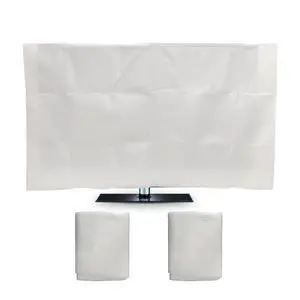 2 Pack Foam Flat Screen TV Cover Fits Up to 55"L x 32"W Flat Screen TV50-55 Inch Television Foam Cover for TV Protection During House Moving, Storage, or Home Renovation 2 Pack Foam Flat Screen TV Cover Fits Up to 55"L x 32"W Flat Screen TV50-55 Inch Television Foam Cover for TV Protection During House Moving, Storage, or Home Renovation