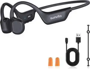Bone Conduction Headphones Bluetooth 6.0,Open Ear Wireless Sport Headphones | Lightweight Wireless Sports Headphones, 10H Playtime, IPX6 Sweatproof Headphones for Running, Gym, Cycling Bone Conduction Headphones Bluetooth 6.0,Open Ear Wireless Sport Headphones | Lightweight Wireless Sports Headphones, 10H Playtime, IPX6 Sweatproof Headphones for Running, Gym, Cycling