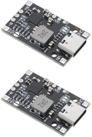 2PCS 2S 3S BMS Charger Protection Board 30.8x18.3x5mm Lithium Battery Boost Charging Module Suitable for Lithium or Lithium Polymer Batteries 2PCS 2S 3S BMS Charger Protection Board 30.8x18.3x5mm Lithium Battery Boost Charging Module Suitable for Lithium or Lithium Polymer Batteries