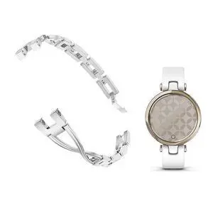 Stainless Steel Straps Compatible with Lily Smartwatch Replacement Band X-style Dressy Accessories Wristband for Women Stainless Steel Straps Compatible with Lily Smartwatch Replacement Band X-style Dressy Accessories Wristband for Women