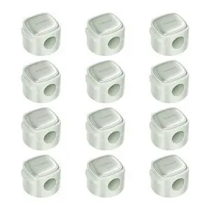 12 Pack Magnetic Cable Clips Cord Organizer & Holder, Adhesive Cable Management, Wire Holder for USB Charging Cables, Ideal for Home, Office, Car, Desk, and Nightstand-Green 12 Pack Magnetic Cable Clips Cord Organizer & Holder, Adhesive Cable Management, Wire Holder for USB Charging Cables, Ideal for Home, Office, Car, Desk, and Nightstand-Green