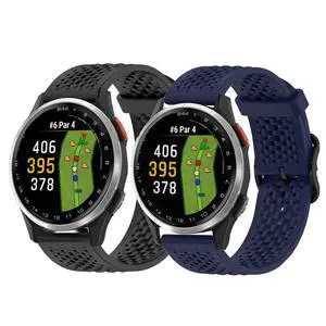 Compatible with Garmin Approach J1 Band, 20mm Quick Release Silicone band with Metal Buckle Compatible for Garmin Approach S50, S44, S42, S40, J1 Smartwatch Compatible with Garmin Approach J1 Band, 20mm Quick Release Silicone band with Metal Buckle Compatible for Garmin Approach S50, S44, S42, S40, J1 Smartwatch