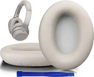 Lambskin Professional Replacement Earpads Cushions for Sony WH-1000XM3 (WH1000XM3) Over-Ear Headphones, Ear Pads Cushions with Noise Isolation Foam, Added Thickness - Brilliant Gold Lambskin Professional Replacement Earpads Cushions for Sony WH-1000XM3 (WH1000XM3) Over-Ear Headphones, Ear Pads Cushions with Noise Isolation Foam, Added Thickness - Brilliant Gold