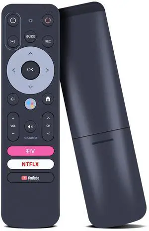 Replacement Voice Remote Control for TVision T-Mobile HUB Google TV | Easy to Pair, Voice Control Replacement Voice Remote Control for TVision T-Mobile HUB Google TV | Easy to Pair, Voice Control
