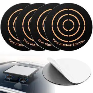4PCS Starlin Mini/Gen 3 Magnetic Metal Plate, 3M Adhesive Metal Plate for Magnetic Mount for Starlin Mini/Gen 3/4/4X, Magnetic Mounting Plate for Car Truck SUV Glass Aluminum Vehicle Roof 4PCS Starlin Mini/Gen 3 Magnetic Metal Plate, 3M Adhesive Metal Plate for Magnetic Mount for Starlin Mini/Gen 3/4/4X, Magnetic Mounting Plate for Car Truck SUV Glass Aluminum Vehicle Roof