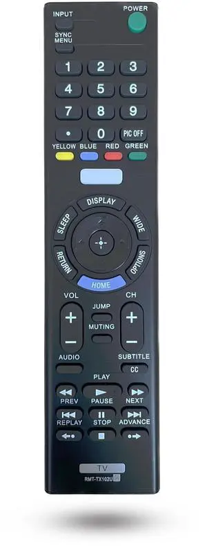 RMT-TX102U Replacement Remote Control for Sony TV RMT-TX100U RMT-TX300U 32R500C 40R510C 48R510C KDL40R510C KDL-55W800C KDL40R530C KDL-48W650D KDL-40W650D KDL-32W600D KDL-48R530C KDL-48R550C RMT-TX102U Replacement Remote Control for Sony TV RMT-TX100U RMT-TX300U 32R500C 40R510C 48R510C KDL40R510C KDL-55W800C KDL40R530C KDL-48W650D KDL-40W650D KDL-32W600D KDL-48R530C KDL-48R550C
