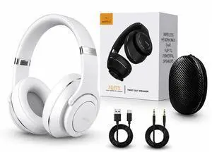 2-in-1 Bluetooth Headphones & Wireless Speaker, Bluetooth 5.3 Over Ear Headphones with Microphone, TF Card Playback, Dual 40mm Drivers, 3 EQ Modes, 18H Playtime, USB-C Charging, Gift Ready 2-in-1 Bluetooth Headphones & Wireless Speaker, Bluetooth 5.3 Over Ear Headphones with Microphone, TF Card Playback, Dual 40mm Drivers, 3 EQ Modes, 18H Playtime, USB-C Charging, Gift Ready
