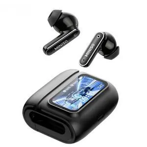 128 - True Wireless Earbuds with Touchscreen, Bluetooth 6.0, HiFi Stereo, 50H Playtime, ANC Noise Canceling Headset, IPX5 Waterproof Earphones for Sports/Work 128 - True Wireless Earbuds with Touchscreen, Bluetooth 6.0, HiFi Stereo, 50H Playtime, ANC Noise Canceling Headset, IPX5 Waterproof Earphones for Sports/Work