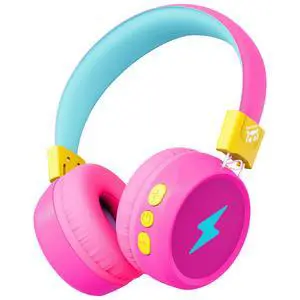 Kids Bluetooth Headphones, 74/85dB Volume Limited, 60H Playtime, Built-in Mic, Bluetooth 5.4, Fast Charging, Foldable Toddler Wireless Over-Ear with AUX Cord, for iPad/Tablet/Airplane Kids Bluetooth Headphones, 74/85dB Volume Limited, 60H Playtime, Built-in Mic, Bluetooth 5.4, Fast Charging, Foldable Toddler Wireless Over-Ear with AUX Cord, for iPad/Tablet/Airplane