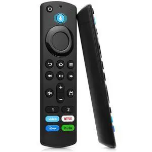 Replacement Voice Remote Fit for All Fireseries TV Cube/Stick, Compatible with Firestick 4K Max/4K (1st/2nd Gen), TV Stick (2nd/3rd Gen)/Lite/HD, and for All TCL, Insignia-Toshiba-Pioneer Smart-TVs Replacement Voice Remote Fit for All Fireseries TV Cube/Stick, Compatible with Firestick 4K Max/4K (1st/2nd Gen), TV Stick (2nd/3rd Gen)/Lite/HD, and for All TCL, Insignia-Toshiba-Pioneer Smart-TVs