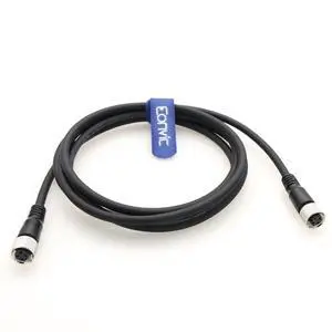 Industrial M12 A Code 4 Pin Female to Female Connector Molded PVC Aviation Sensor Cable (2m) Industrial M12 A Code 4 Pin Female to Female Connector Molded PVC Aviation Sensor Cable (2m)