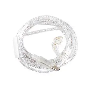 3.9ft C03 USB-C Balanced IEM Cable with Mic | 4N Silver-Plated OFC Headphone Cable Earbuds Wire for EDX PRO/Castor/ZS10 PRO/ZST PRO X/ZSN PRO X/ZS12 PRO X 3.9ft C03 USB-C Balanced IEM Cable with Mic | 4N Silver-Plated OFC Headphone Cable Earbuds Wire for EDX PRO/Castor/ZS10 PRO/ZST PRO X/ZSN PRO X/ZS12 PRO X
