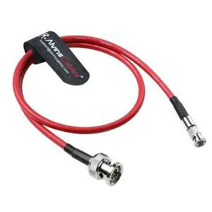 Micro BNC to BNC Cable 12G-SDI High Speed 4K UHD Video Coaxial Cable, 75 Ohm Ultra-Soft for Blackmagic Video Assist 5" Monitor, Red 50CM|19.7inches Micro BNC to BNC Cable 12G-SDI High Speed 4K UHD Video Coaxial Cable, 75 Ohm Ultra-Soft for Blackmagic Video Assist 5" Monitor, Red 50CM|19.7inches