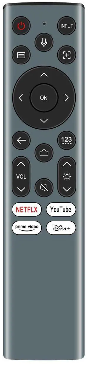 ERF6A82 Voice Backlight Remote Control Replacement Compatible with Hisense | C2, C2 Ultra, M2 Pro Projector ERF6A82 Voice Backlight Remote Control Replacement Compatible with Hisense | C2, C2 Ultra, M2 Pro Projector