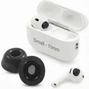 Memory Foam Ear Tips for Airpods Pro 3 | Ear Tip Replacement Complies with Apple Airpod Pro Gen 3 | Secure Fit, Enhanced Noise Isolation, All-Day Comfort (Small) Memory Foam Ear Tips for Airpods Pro 3 | Ear Tip Replacement Complies with Apple Airpod Pro Gen 3 | Secure Fit, Enhanced Noise Isolation, All-Day Comfort (Small)