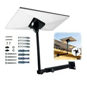 Adjustable Starlink Wall Mount Kit for Standard 4/4X Gen3 with Pipe Adapter | Heavy-duty long wall mount kit,adjustable bracket with Gen3 pipe adapter,Weatherproof for Concrete/Wood Walls Adjustable Starlink Wall Mount Kit for Standard 4/4X Gen3 with Pipe Adapter | Heavy-duty long wall mount kit,adjustable bracket with Gen3 pipe adapter,Weatherproof for Concrete/Wood Walls
