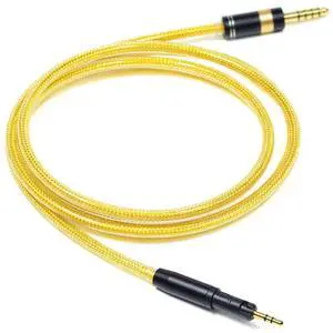 6N OFC Silver-Plated with Metal Shielding Layer 4.4mm 3.5mm Headphone Upgrade Cable for Audio Technica ATH-R50x ATH-M50X ATH-M40X ATH-M60XA ATH-M70X ATH-M60X ATH-PRO7X (4.4mm Plug) 6N OFC Silver-Plated with Metal Shielding Layer 4.4mm 3.5mm Headphone Upgrade Cable for Audio Technica ATH-R50x ATH-M50X ATH-M40X ATH-M60XA ATH-M70X ATH-M60X ATH-PRO7X (4.4mm Plug)