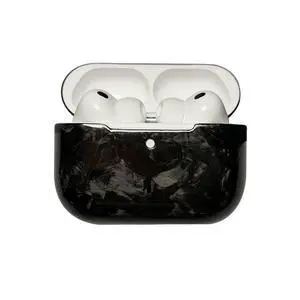 Real Forged Carbon Fiber Case for AirPods Pro 3 (2025 Release) - Ultra-Thin & Lightweight Hard Shell Protective Cover - Supports MagSafe/Wireless Charging - Glossy Black Real Forged Carbon Fiber Case for AirPods Pro 3 (2025 Release) - Ultra-Thin & Lightweight Hard Shell Protective Cover - Supports MagSafe/Wireless Charging - Glossy Black