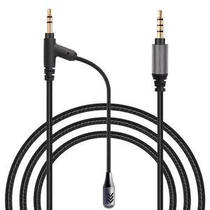 Boom Gaming Microphone Cable,Over-Ear Headphones Voice Call Recording Cable,Aluminum Alloy Mic,High Purity Oxygen Free Copper Earphone Cord Custom-Designed for Gaming Live Streaming Studio 3.5mm 6.5ft Boom Gaming Microphone Cable,Over-Ear Headphones Voice Call Recording Cable,Aluminum Alloy Mic,High Purity Oxygen Free Copper Earphone Cord Custom-Designed for Gaming Live Streaming Studio 3.5mm 6.5ft