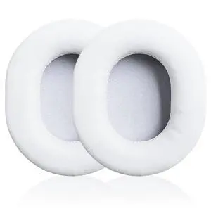 Replacement Ear Pads for Audio Technica ATH M50X M50XBT M50RD M40X M30X M20X MSR7 SX1 Monitor Headphones, Headset Ear Cushions, Headset Earpads, Ear Cups Cover (White) Replacement Ear Pads for Audio Technica ATH M50X M50XBT M50RD M40X M30X M20X MSR7 SX1 Monitor Headphones, Headset Ear Cushions, Headset Earpads, Ear Cups Cover (White)