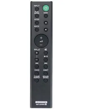 Replacement Remote Control for Sony Soundbar HT-CT20 HT-CT290 HT-CT291 SA-CT290 SA-CT291 Sound Bar Replacement Remote Control for Sony Soundbar HT-CT20 HT-CT290 HT-CT291 SA-CT290 SA-CT291 Sound Bar