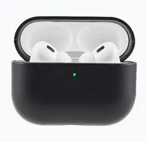 Crazy Horse Leather Case for AirPods PRO 3, Black | Battle-Worn Vintage Finish, Rugged Luxury,Handmade Full-Wrap Case,Handmade RustBend Crazy Horse Leather Crazy Horse Leather Case for AirPods PRO 3, Black | Battle-Worn Vintage Finish, Rugged Luxury,Handmade Full-Wrap Case,Handmade RustBend Crazy Horse Leather