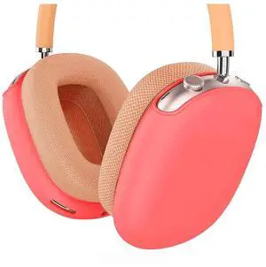 SaharaCase - Liquid Silicone Cover Case for AirPods Max, Orange, (HP00182) SaharaCase - Liquid Silicone Cover Case for AirPods Max, Orange, (HP00182)