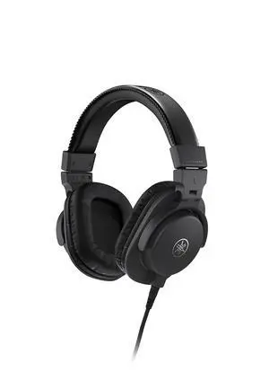 HPH-MT5 Studio Headphones - Foldable Monitor Headphones with 3m Cable and 6.3mm Standard Stereo Adapter Plug, Black HPH-MT5 Studio Headphones - Foldable Monitor Headphones with 3m Cable and 6.3mm Standard Stereo Adapter Plug, Black