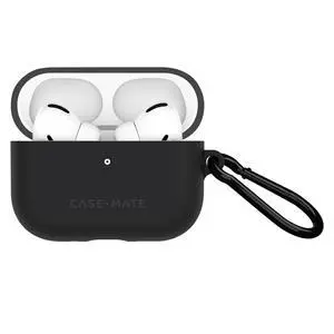 Tough AirPods Pro 3 Case with Black Carabiner - Black | Rugged Wireless Charging Compatible Case for Keys, Tote, Purse & More - Protective Cover for AirPods Pro 3 with LED Display Tough AirPods Pro 3 Case with Black Carabiner - Black | Rugged Wireless Charging Compatible Case for Keys, Tote, Purse & More - Protective Cover for AirPods Pro 3 with LED Display