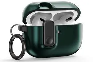 Modern Lock for Apple AirPods Pro 3rd Generation Case (2025) Sleek Protective Style with Locking Security Compatible with Airpods Pro 3 (Metallic Green) Modern Lock for Apple AirPods Pro 3rd Generation Case (2025) Sleek Protective Style with Locking Security Compatible with Airpods Pro 3 (Metallic Green)