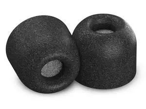 Isolation Plus Memory Foam Ear Tips with WaxGuard, Black Large | 3 Pairs, for Sony MDR-XB50AP, XBA-Z5, MDR-EX1000, XBA-A2, WI-1000X & More Isolation Plus Memory Foam Ear Tips with WaxGuard, Black Large | 3 Pairs, for Sony MDR-XB50AP, XBA-Z5, MDR-EX1000, XBA-A2, WI-1000X & More