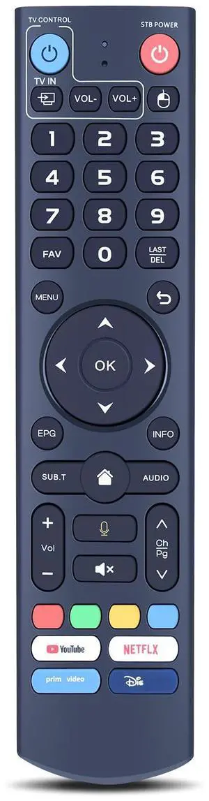Voice Remote Replacement for WE2USAT K3 PRO+ / K3 PRO Android TV Box | Voice Control, Easy Pairing, 4 Dedicated Shortcut Buttons Voice Remote Replacement for WE2USAT K3 PRO+ / K3 PRO Android TV Box | Voice Control, Easy Pairing, 4 Dedicated Shortcut Buttons