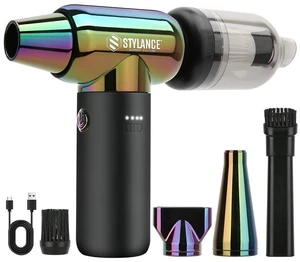 Compressed Air Duster,110000RPM Electric Air Duster, Mini Blower, Jet Dry Blower for Computer, Keyboard, Car, Home, Outdoor Cleaning, Type-C (Green) Compressed Air Duster,110000RPM Electric Air Duster, Mini Blower, Jet Dry Blower for Computer, Keyboard, Car, Home, Outdoor Cleaning, Type-C (Green)