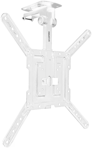 Fold-Up Ceiling TV Mount for 2355 Inch TVs, Space-Saving Flip Down Bracket for Flat & Slanted Ceilings, Retractable Adjustable Tilt & Swivel Mount, VESA up to 400x400, 44 lbs, White Fold-Up Ceiling TV Mount for 2355 Inch TVs, Space-Saving Flip Down Bracket for Flat & Slanted Ceilings, Retractable Adjustable Tilt & Swivel Mount, VESA up to 400x400, 44 lbs, White