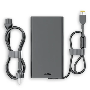300W 20V 15A Laptop Charger Fit for Lenovo Legion Power Adapter Square Tip Smart IC Chip, Overheat & Overvoltage Protection, Supports Full Performance Mode, Fast Charging, Reinforced Power Cord 300W 20V 15A Laptop Charger Fit for Lenovo Legion Power Adapter Square Tip Smart IC Chip, Overheat & Overvoltage Protection, Supports Full Performance Mode, Fast Charging, Reinforced Power Cord