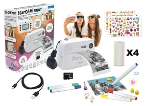 StarCAM Print Camera, DJ150 Instant printer, photo & video, 32 GB SD card, includes 10 sticker roll StarCAM Print Camera, DJ150 Instant printer, photo & video, 32 GB SD card, includes 10 sticker roll