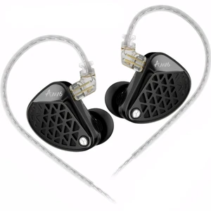KZ AM16 Professional HiFi Earphones 8-Unit Balanced Armature in-Ear Headphones with Powerful Bass and High Fidelity, Replaceable Cable Earbuds (Without Mic, Balanced Tuning Edition) KZ AM16 Professional HiFi Earphones 8-Unit Balanced Armature in-Ear Headphones with Powerful Bass and High Fidelity, Replaceable Cable Earbuds (Without Mic, Balanced Tuning Edition)