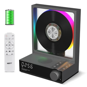 Retro Portable CD Player Bluetooth 5.3 CD Players for Home,Music Player with HiFi Speaker,Recheageable 4000mAh, Optical Fiber Version/FT/AUX Desktop CD Players(Gray) Retro Portable CD Player Bluetooth 5.3 CD Players for Home,Music Player with HiFi Speaker,Recheageable 4000mAh, Optical Fiber Version/FT/AUX Desktop CD Players(Gray)