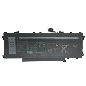 GT6TK Battery 60Wh 5065mAh Replacement for Dell Latitude 9440 2-in-1 9450 2-in-1 Series K2CPY 31CP5/81/75 11.55V 3-Cell GT6TK Battery 60Wh 5065mAh Replacement for Dell Latitude 9440 2-in-1 9450 2-in-1 Series K2CPY 31CP5/81/75 11.55V 3-Cell