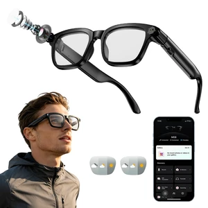 Smart Glasses with Camera for Men Women AI Translation Sunglasses 8MP HD Camera, Video Recording, Bluetooth, Type-C Charging, Open-Ear Audio Glasses, Include Replaceable Photochromic Lenses Smart Glasses with Camera for Men Women AI Translation Sunglasses 8MP HD Camera, Video Recording, Bluetooth, Type-C Charging, Open-Ear Audio Glasses, Include Replaceable Photochromic Lenses