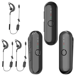 Super Mini Walkie Talkies, Touch-to-Talk Two Way Radio, Small Secure Clip-On Walkie Talkie with Earpieces for Outdoor Sports, Restaurants, Retail Stores, Baseball, Hospital, Biking, Adults, 3 Pack Super Mini Walkie Talkies, Touch-to-Talk Two Way Radio, Small Secure Clip-On Walkie Talkie with Earpieces for Outdoor Sports, Restaurants, Retail Stores, Baseball, Hospital, Biking, Adults, 3 Pack