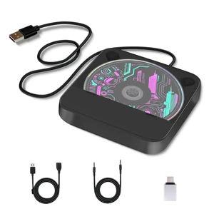 Portable CD Player for Car, External CD Player with USB/AUX, Black Anti-Skip, Lightweight & Portable, Dustproof, for Laptop, TV & Computer, Supported CD/CD-MP3/CD-RW/CD-R/CD-WAV Portable CD Player for Car, External CD Player with USB/AUX, Black Anti-Skip, Lightweight & Portable, Dustproof, for Laptop, TV & Computer, Supported CD/CD-MP3/CD-RW/CD-R/CD-WAV