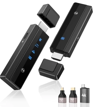 Wireless HDMI Transmitter and Receiver for World Cup Viewing, 4K Decode & 1080P 60Hz Zero Latency,328FT/100M,5G/2.4G Dual Band, Wireless HDMI Extender for Video/Audio to Monitor from TV Box/Laptop Wireless HDMI Transmitter and Receiver for World Cup Viewing, 4K Decode & 1080P 60Hz Zero Latency,328FT/100M,5G/2.4G Dual Band, Wireless HDMI Extender for Video/Audio to Monitor from TV Box/Laptop