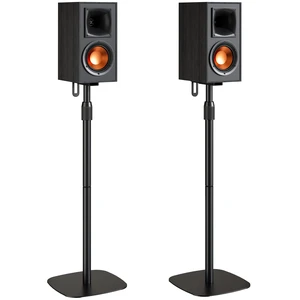 32.2-42 inch Speaker Stands for Bookshelf Speakers, Hold 22lbs, 1 Pair Fits Speakers 4.87.1 Deep, 1.512.2 Tall, Dual Cable Management, 2 Mounting Options for Keyhole & Round Holes 32.2-42 inch Speaker Stands for Bookshelf Speakers, Hold 22lbs, 1 Pair Fits Speakers 4.87.1 Deep, 1.512.2 Tall, Dual Cable Management, 2 Mounting Options for Keyhole & Round Holes