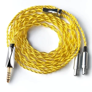 6N OCC Single Crystal Copper Silver Upgrade Audio Cable Compatible with Sennheiser HD800 HD800S HD820 4.4mm Replacement Headphones Cord for Hi-Resolution Audiophile 4.9ft 6N OCC Single Crystal Copper Silver Upgrade Audio Cable Compatible with Sennheiser HD800 HD800S HD820 4.4mm Replacement Headphones Cord for Hi-Resolution Audiophile 4.9ft