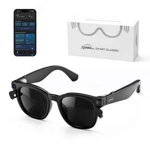 Smart Glasses with Camera, Recording Glasses, Real-Time Translation AI Assistant Real-Time Translation, Object Recognition, Music & Calls, Voice Assistant,Black Sunglass Lenses Smart Glasses with Camera, Recording Glasses, Real-Time Translation AI Assistant Real-Time Translation, Object Recognition, Music & Calls, Voice Assistant,Black Sunglass Lenses