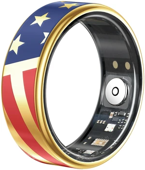 Smart Ring for Women, Health Fitness Trackers Ring (Gold, 9) 5ATM & No Subscription Fee, Sleep, Heart Rate, Women's Health, Stress Monitoring, iOS & Android Smart Ring for Women, Health Fitness Trackers Ring (Gold, 9) 5ATM & No Subscription Fee, Sleep, Heart Rate, Women's Health, Stress Monitoring, iOS & Android