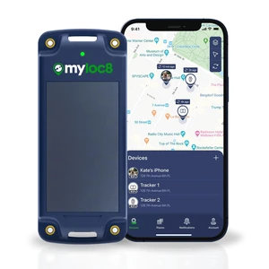 GPS Tracker for Vehicles Solar Powered Asset Tracking Device with Real-Time Location, 8-Year Battery, Motion & Tamper Alerts, Rugged Waterproof IP69K, Indoor WiFi + Bluetooth Global SIM GPS Tracker for Vehicles Solar Powered Asset Tracking Device with Real-Time Location, 8-Year Battery, Motion & Tamper Alerts, Rugged Waterproof IP69K, Indoor WiFi + Bluetooth Global SIM
