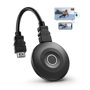 True 4K Wireless Display Adapter, 2027 Plug & Play 2.4G+5G@60Hz HDMI Wireless Dongle for i-Phone 17 Android Windows macOS Tablet Laptop Cast to TV/Monitor/Projector, Support Airplay DLNA Miracast True 4K Wireless Display Adapter, 2027 Plug & Play 2.4G+5G@60Hz HDMI Wireless Dongle for i-Phone 17 Android Windows macOS Tablet Laptop Cast to TV/Monitor/Projector, Support Airplay DLNA Miracast